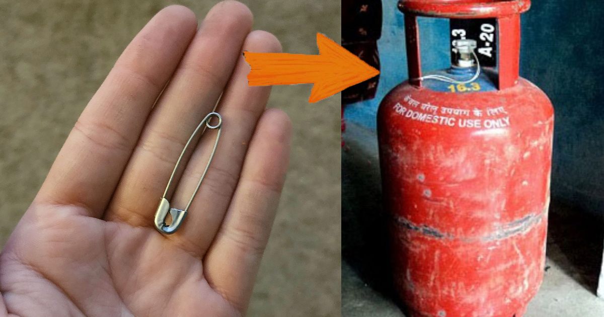 Gas Saving using Safety Pin