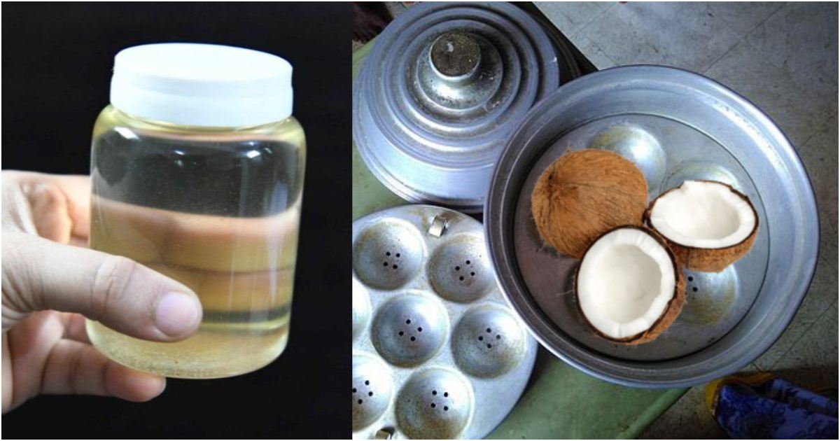 Coconut Oil Using Iddli Pot