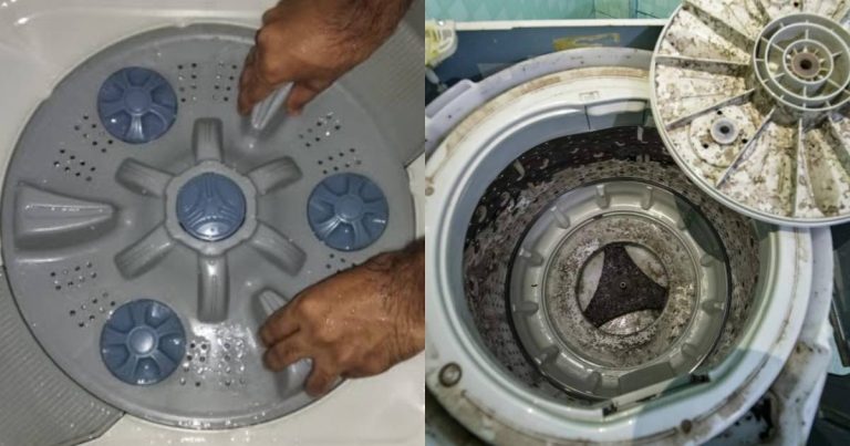 Easy Washing Machine Cleaning Trick