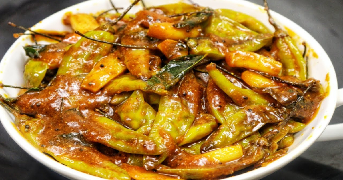 Spicy chilly pickle recipe