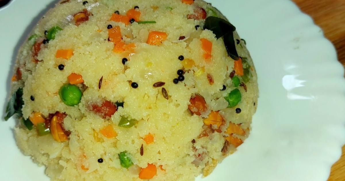 Tasty Rava Upma Recipe