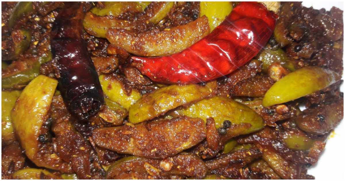 Special Ivy guord dry fry recipe