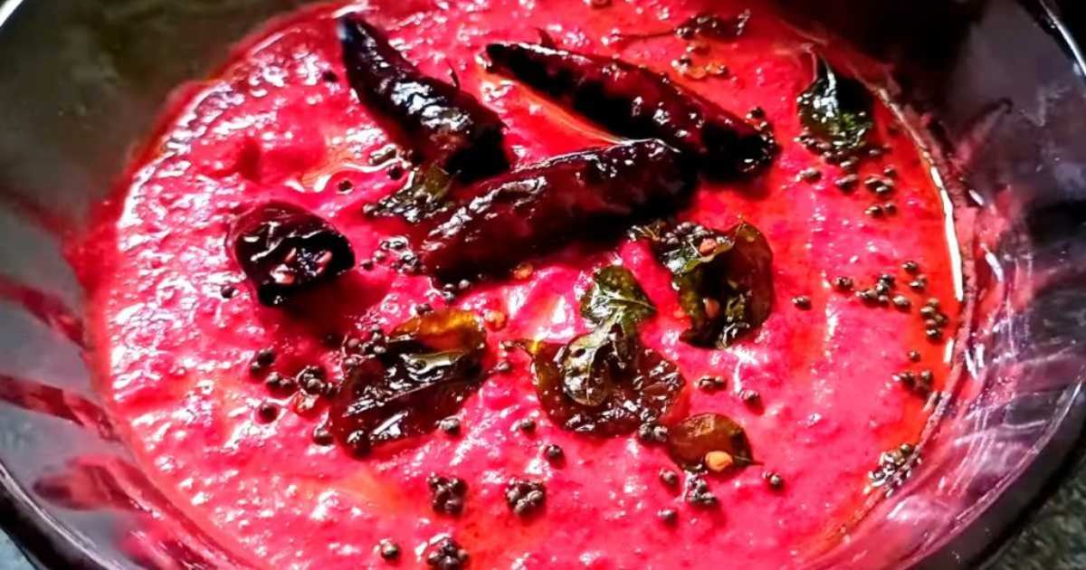 Beetroot Pachadi Recipe