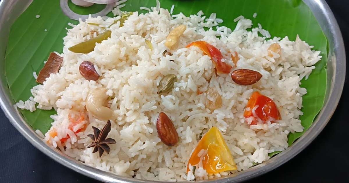 Coconut milk rice recipe