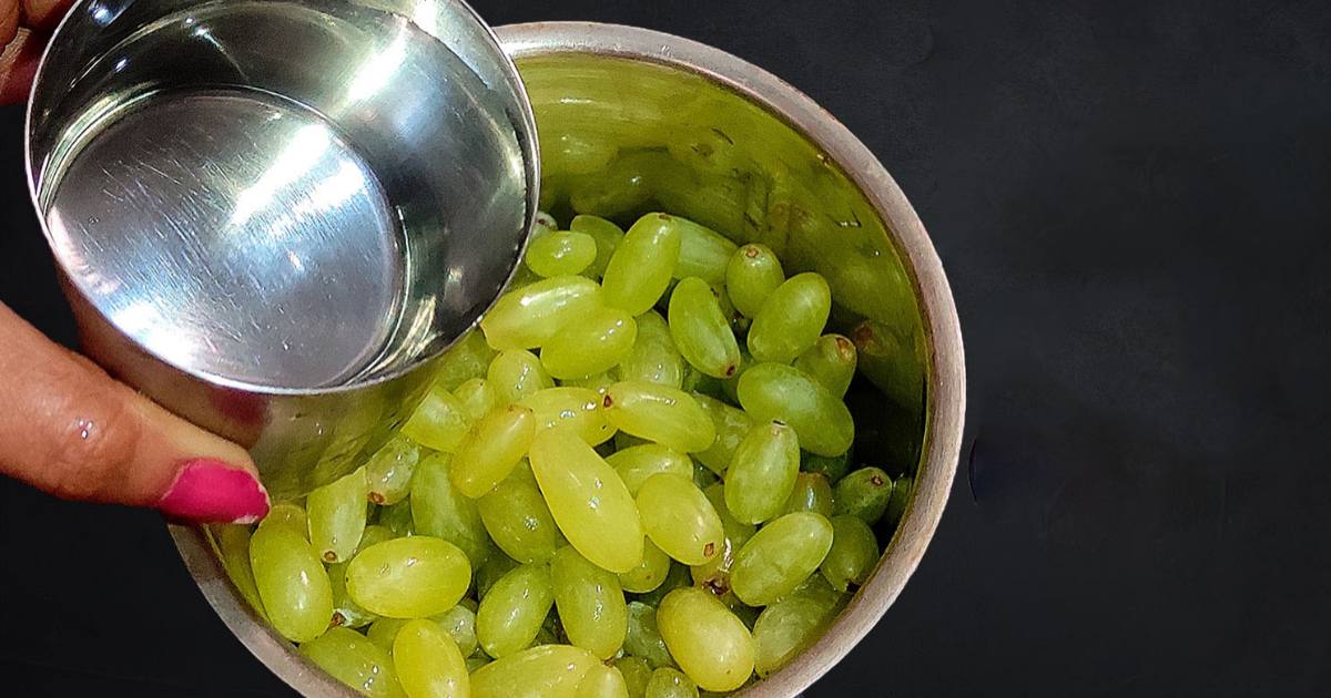 Green Grapes Halwa Recipe