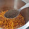 Kadala Curry Recipe making