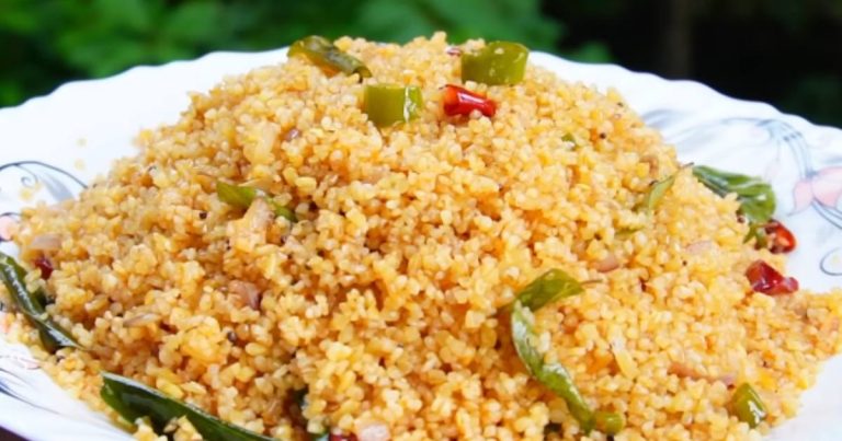 Kerala Style Nuruku Upma