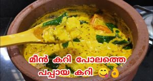 Tasty Papaya Curry Recipe