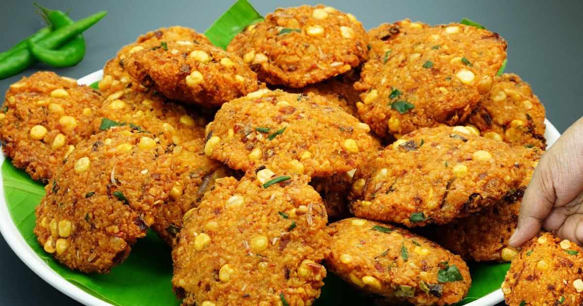 Tasty Parippu vada Recipe