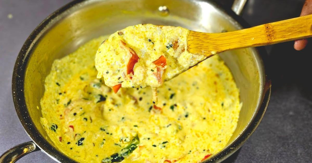 Tomato Chilly Curd curry Recipe