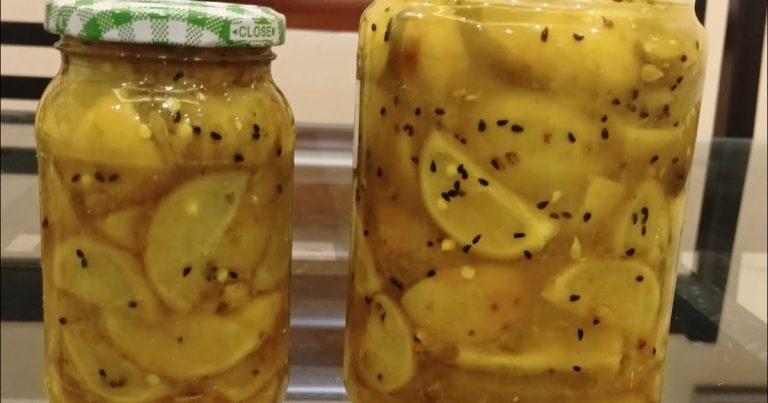 salted Lemon pickle Recipe