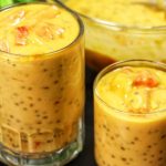 Mango - Papaya Custard Drink