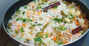 Vegetable pulao recipe