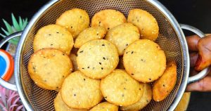 Wheat flour coconut snack