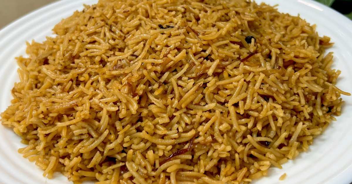 Arabian Onion Rice Recipe