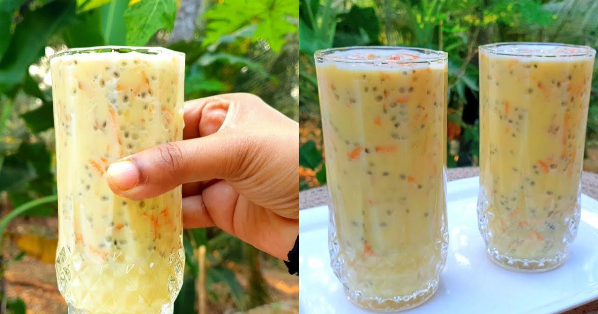 Mixed custard fruit drink Recipe
