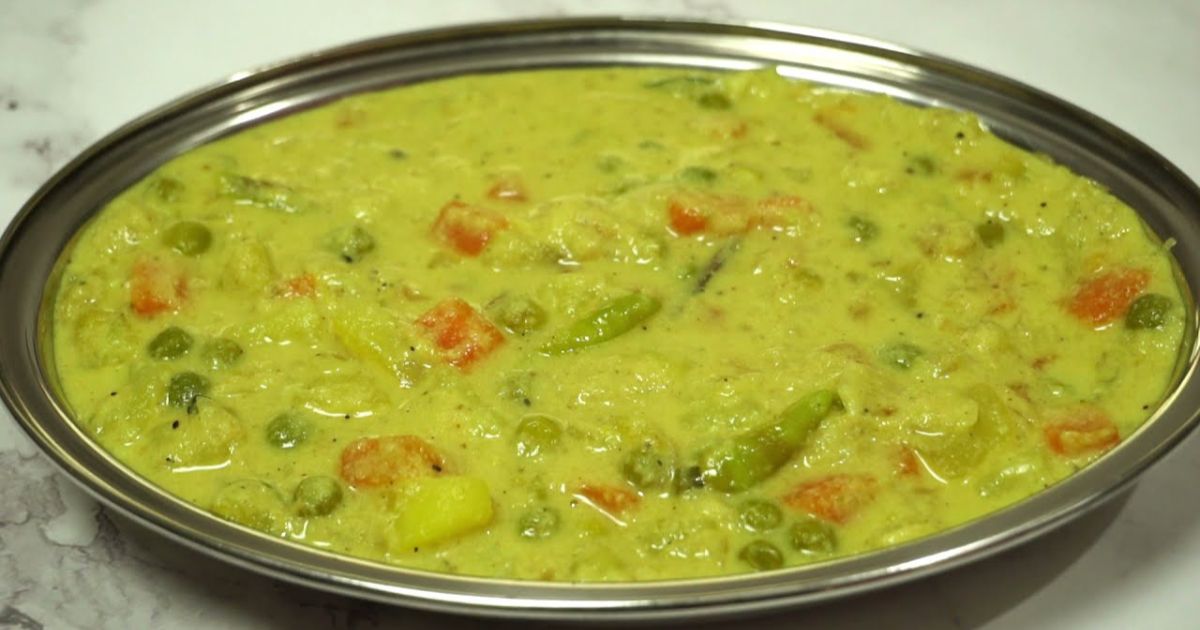 Easy Vegetable Kurma Recipe