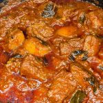 Papaya Recipe in Chicken Curry style