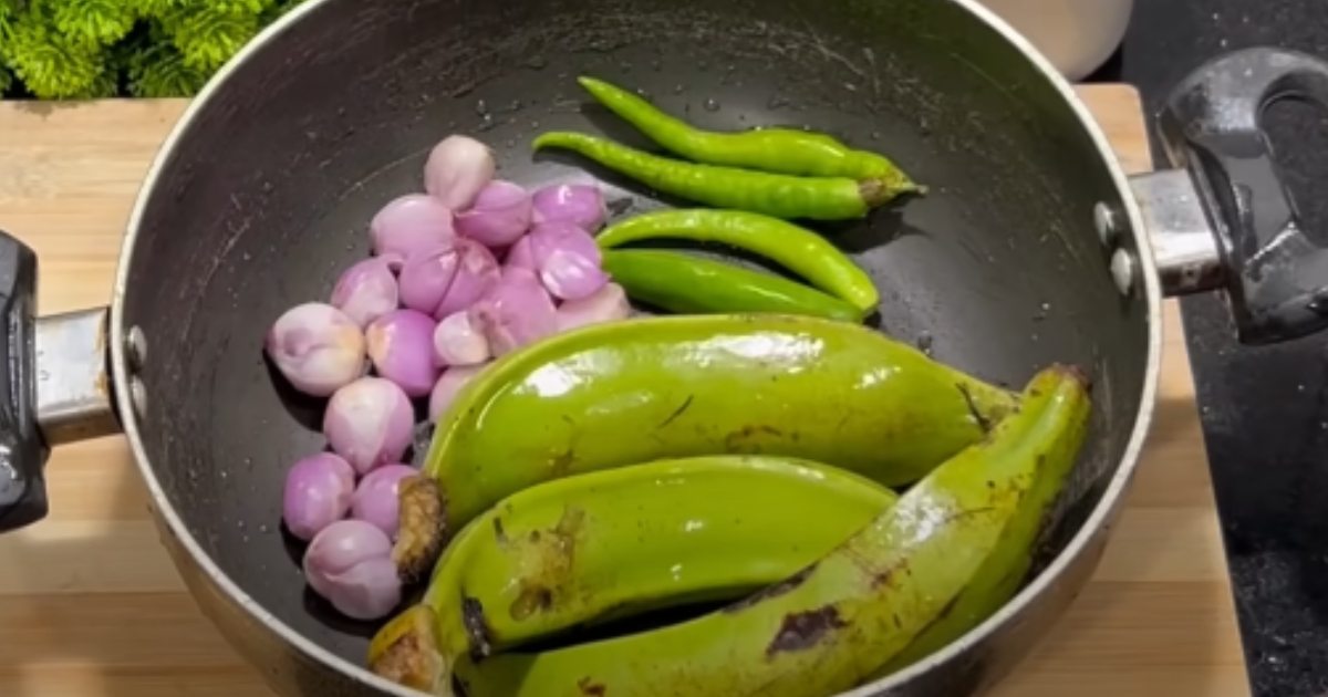 Raw Banana Curry recipe