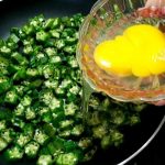 Vendayka Egg Omlette Recipe