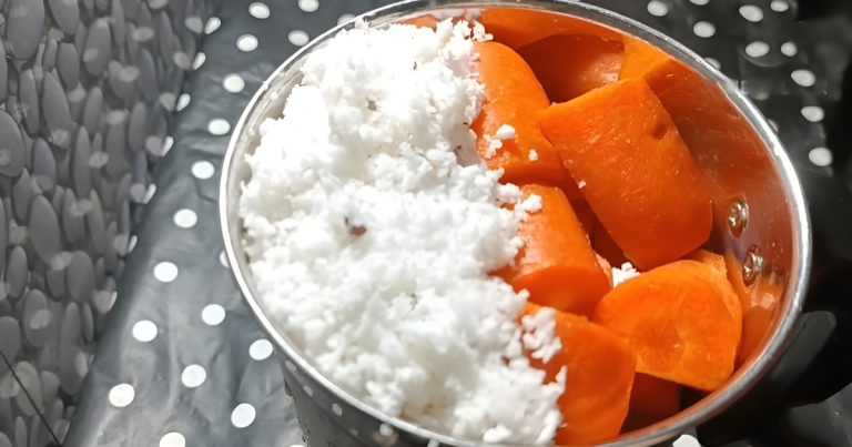 Tasty Carrot Coconut Recipe