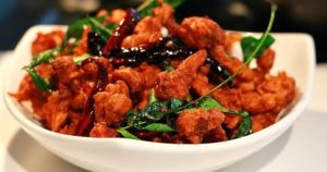 Cauliflower Chilly Fry